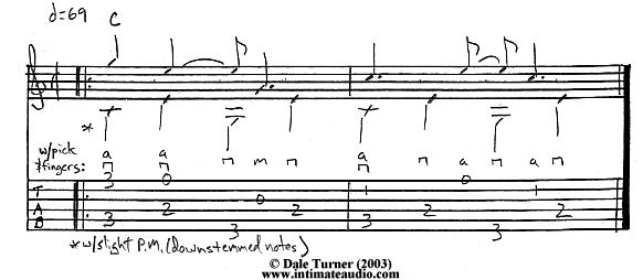 FIngerpicking Patterns Chet Atkins Travis style